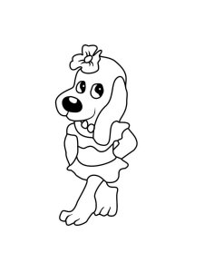 Pound Puppies coloring page 14 - Free printable