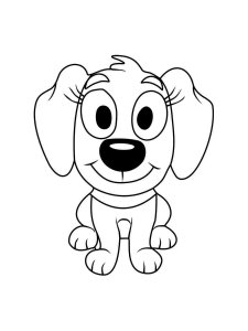 Pound Puppies coloring page 16 - Free printable