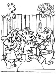 Pound Puppies coloring page 19 - Free printable