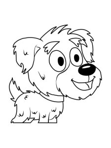 Pound Puppies coloring page 57 - Free printable