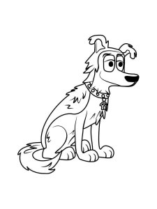Pound Puppies coloring page 7 - Free printable