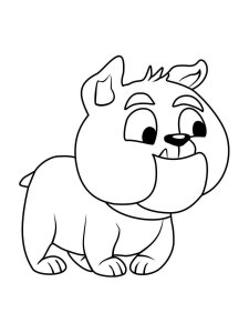 Pound Puppies coloring page 9 - Free printable