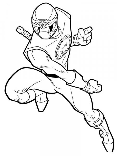 Power Rangers coloring pages