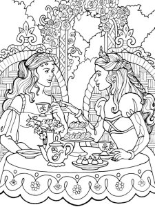 Princess Leonora coloring page 10 - Free printable