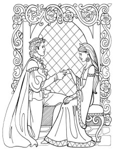 Princess Leonora coloring page 11 - Free printable