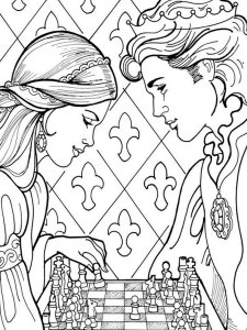 Princess Leonora coloring page 2 - Free printable