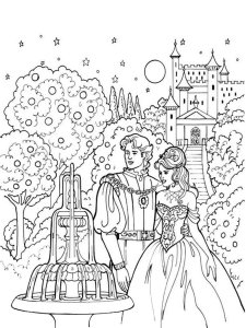 Princess Leonora coloring page 3 - Free printable