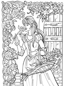Princess Leonora coloring page 5 - Free printable