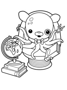Professor Inkling coloring page 5 - Free printable