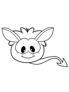 Puffle coloring page 1 - Free printable