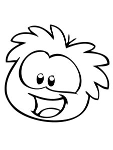 Puffle coloring page 10 - Free printable