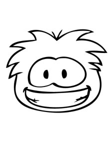 Puffle coloring page 3 - Free printable