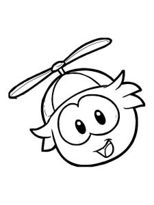 Puffle coloring page 4 - Free printable