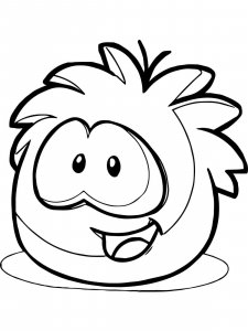 Puffle coloring page 6 - Free printable