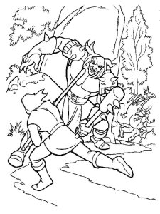 Quest for Camelot coloring page 15 - Free printable