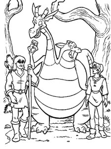 Quest for Camelot coloring page 17 - Free printable