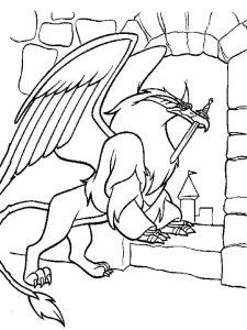 Quest for Camelot coloring page 19 - Free printable