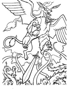 Quest for Camelot coloring page 20 - Free printable