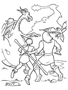 Quest for Camelot coloring page 21 - Free printable