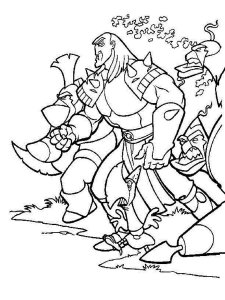 Quest for Camelot coloring page 22 - Free printable
