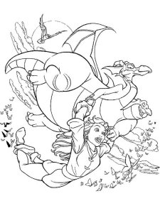 Quest for Camelot coloring page 3 - Free printable