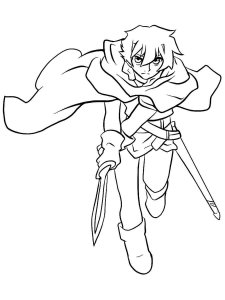 Quest for Camelot coloring page 4 - Free printable