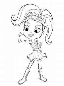 Rainbow Rangers coloring pages