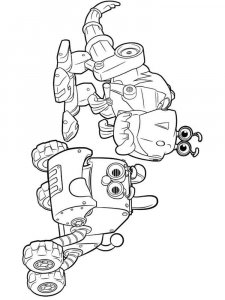 Rasty Rivets coloring page 13 - Free printable