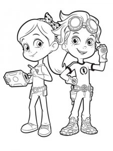 Rasty Rivets coloring page 3 - Free printable