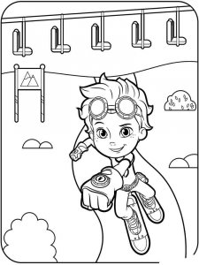 Rasty Rivets coloring page 5 - Free printable
