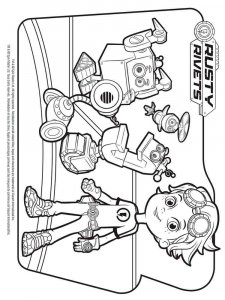 Rasty Rivets coloring page 7 - Free printable