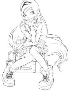 Regal Academy coloring page 2 - Free printable