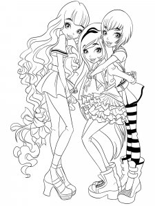 Regal Academy coloring page 7 - Free printable