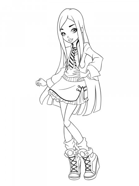 Regal Academy coloring pages