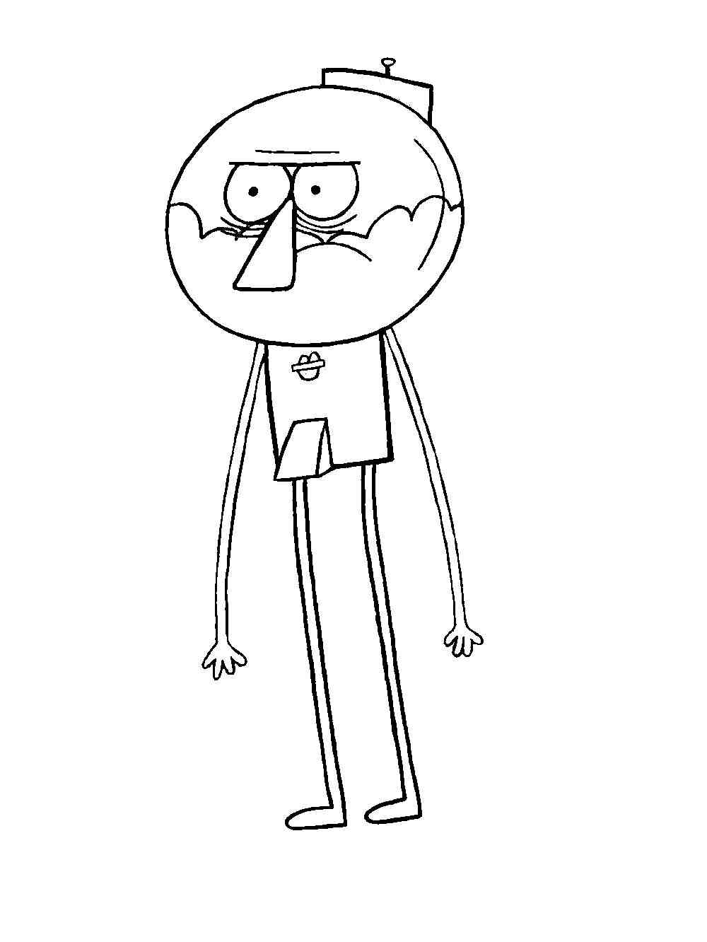 Regular Show coloring pages