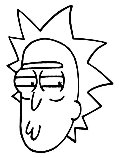 Rick And Morty Coloring Pages