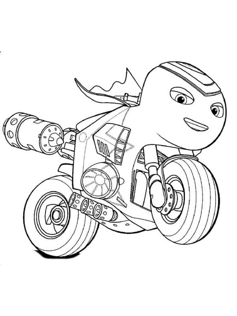 Ricky Zoom coloring pages