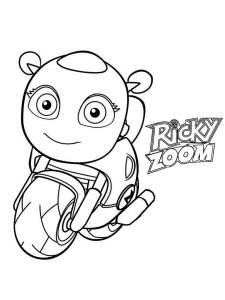 Ricky Zoom coloring page 10 - Free printable