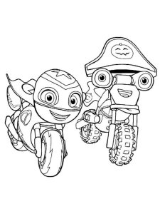 Ricky Zoom coloring page 15 - Free printable