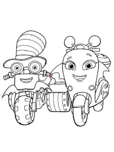 Ricky Zoom coloring page 16 - Free printable