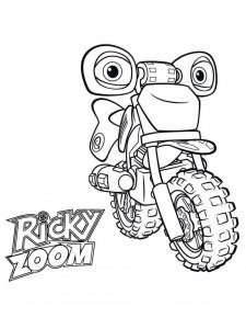 Ricky Zoom coloring page 2 - Free printable
