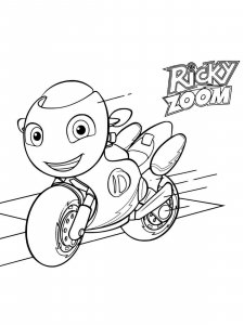Ricky Zoom coloring page 21 - Free printable