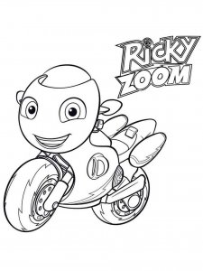 Ricky Zoom coloring page 22 - Free printable