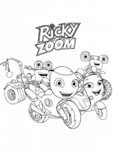 Ricky Zoom coloring page 26 - Free printable