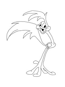 Road Runner coloring page 10 - Free printable