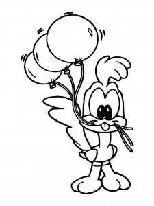 Road Runner coloring page 3 - Free printable