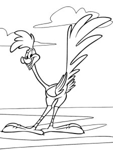 Road Runner coloring page 7 - Free printable