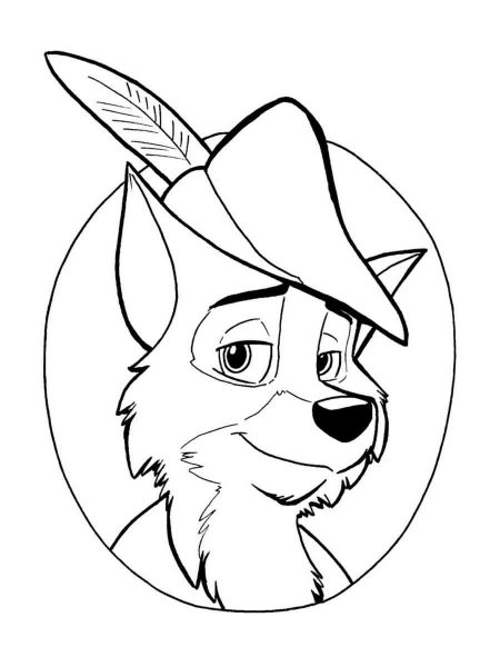 Robin Hood coloring pages