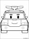 Robocar Poli coloring pages
