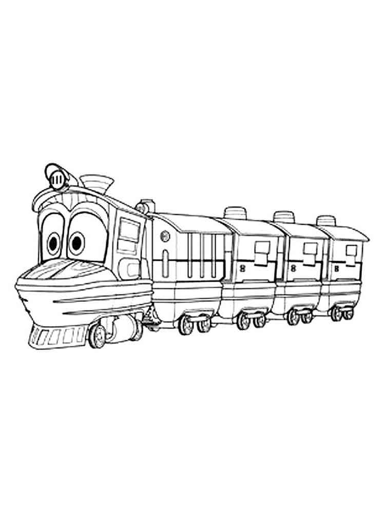 Download Free Robot Trains coloring pages. Download and print Robot ...